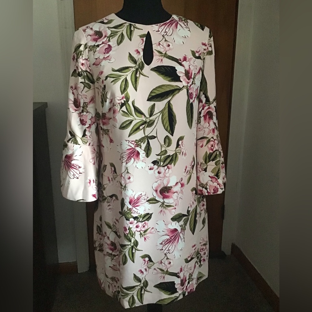 Floral mini sheath dress by WHBM